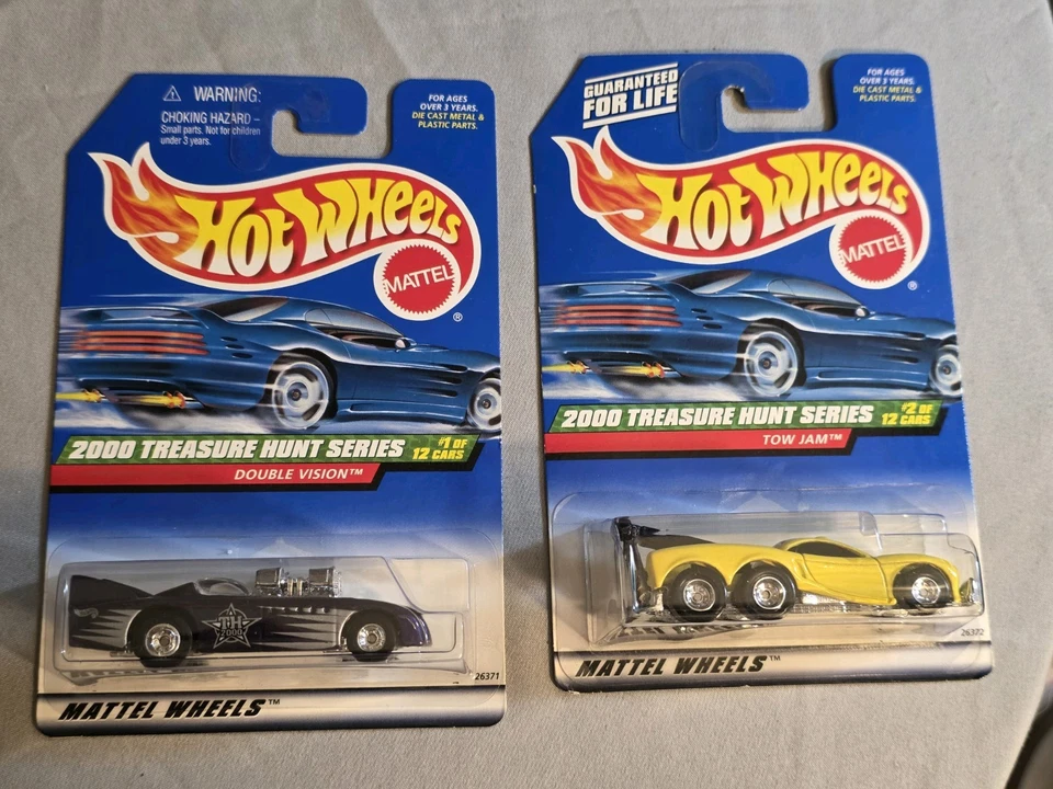 Juego completo Hot Wheels 2000 Treasure Hunt *Incluye ambas variaciones de cable de 1936* Foto 2 de 4