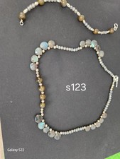 Handmade One Of A Kind Labodorite Necklace & Bracelet
