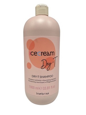 Inebrya Ice Cream Dry-T Shampoo - Nourishing Shampoo 1000ml