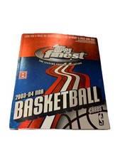 2003-04 Topps Finest NBA Cards Mini Box of 49 Reflective Player Cards
