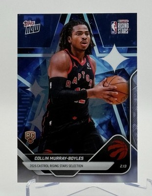 2025-26 Topps Now Rising Stars #RS13 Collin Murray-Boyles RC