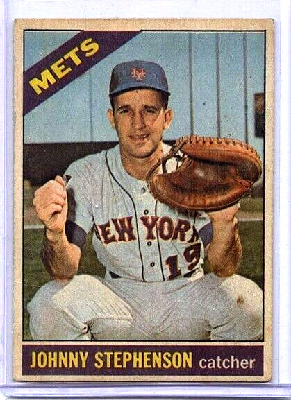 Johnny Stephenson #17 Baseball Cards 1966 Venezuela Topps trading card — raw and PSA graded price guide