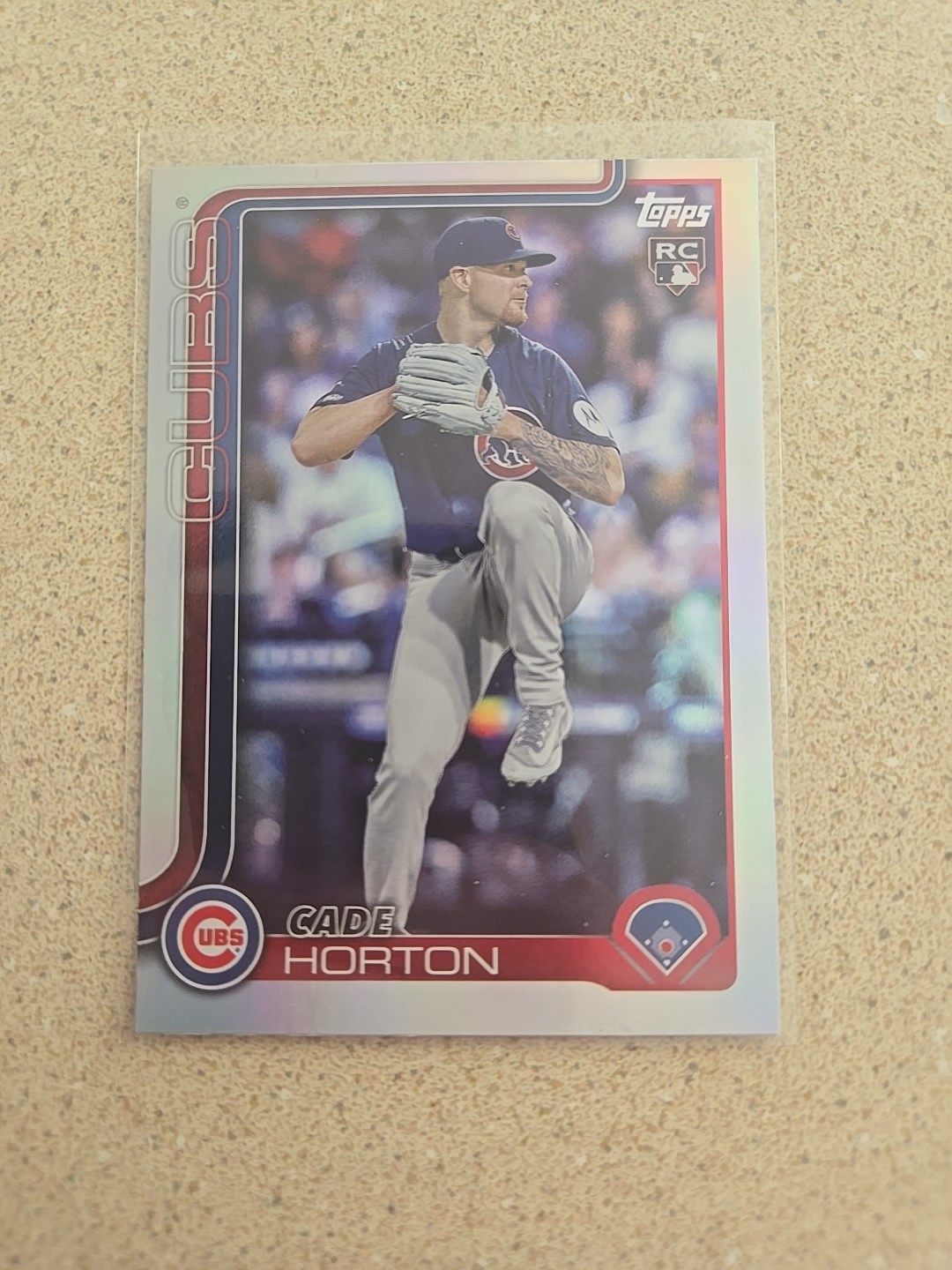 2025 Topps Update Series - Cade Horton #US140 Rainbow Foil (RC)