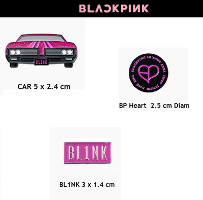 BLACKPINK Pop Up JUMP Deadline ACRYLIC KEYRING Blink Car Official