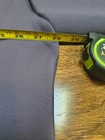 Gray Nike Project FROG hoodie, size XL, with yellow tape measure on left chest, shown alongside black swoosh logo.
