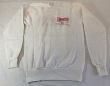 1993 SUPER MARIO BROS CAST+CREW SUDADERA ~ Lightmotive Fat Man ~ Talla S ~ BLANCA