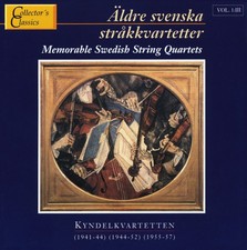 Kyndelkvartetten - Aldre Svenska Strakkvartetter = Memorable Swedis - F1452z