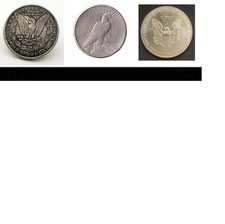 USA   Monete da 1 dollaro in argento dal 1878 al 2023 Morgan-Peace-Liberty