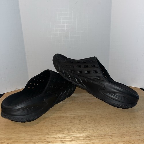 Hoka One One Ora Recovery Black Men’s Size 10 Slip On Slides Sandals Water Shoe - Picture 9 of 11