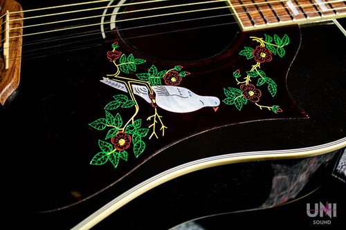Gibson Custom Shop Limited Edition Dove Trans Ebony / 2016 Safe delivery from Ja - Picture 8 of 11