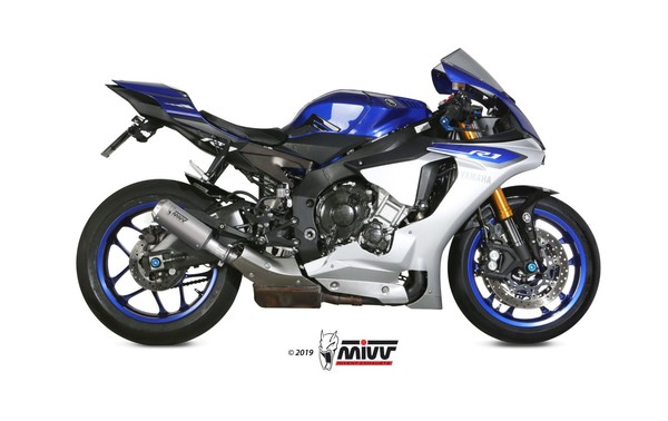 Mivv MK3 Auspuff Edelstahl Passend FüR Yamaha YZF-R1 2015-2022-image
