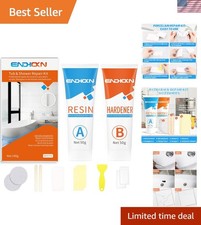 Waterproof Bath Repair Kit for Porcelain, Acrylic  Ceramic Surfaces
