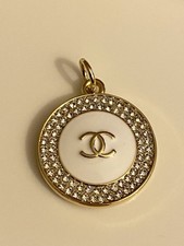 Chanel Zipper Pull Button Charm