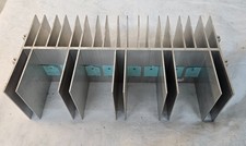 AKAI AM-A70 Stereo Integrated Amplifier Receiver Aluminum HEATSINK Heat Sink