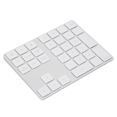 BT308 34 Keys Mini Rechargeable Numpad Wireless Numeric Keypad Small Keyboar Fit