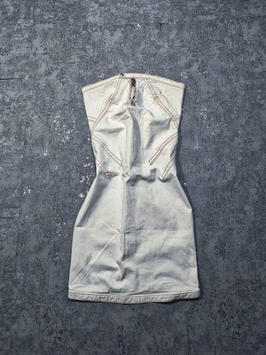 dsquared2 avantgarde denim mini dress italy archive