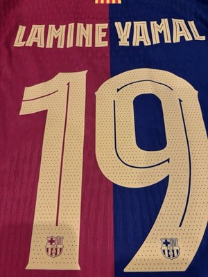 Authentic FC Barcelona Home Jersey 24/25 Player Version Copa del