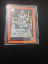 2021 Donruss Rated Rookie SIMI FEHOKO Orange Auto RC Autograph - Dallas Cowboys