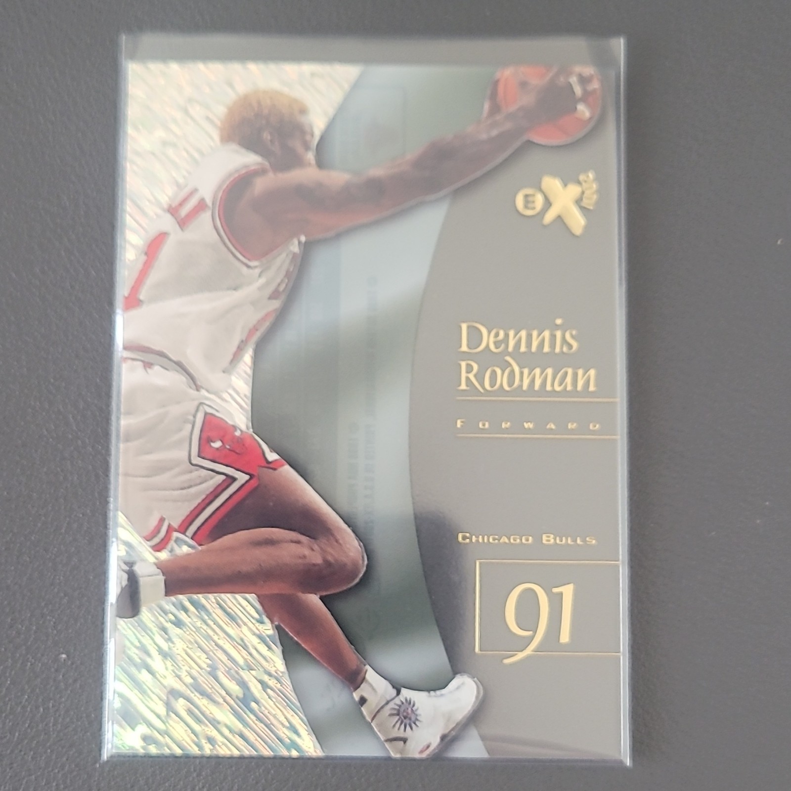 SkyBox 1997-98 EX2001 Basketball Dennis Rodman Chicago Bulls #5