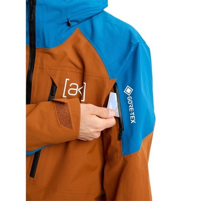 Burton [ak] Cyclic GoreTex 2L Men's Winter Jacket, Chestnut Brown