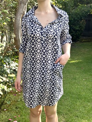 Roberta Roller Rabbit India XS 100% Cotton Tunic Dress