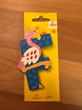 Vintage new Sevi F id for flamingo handmade letter