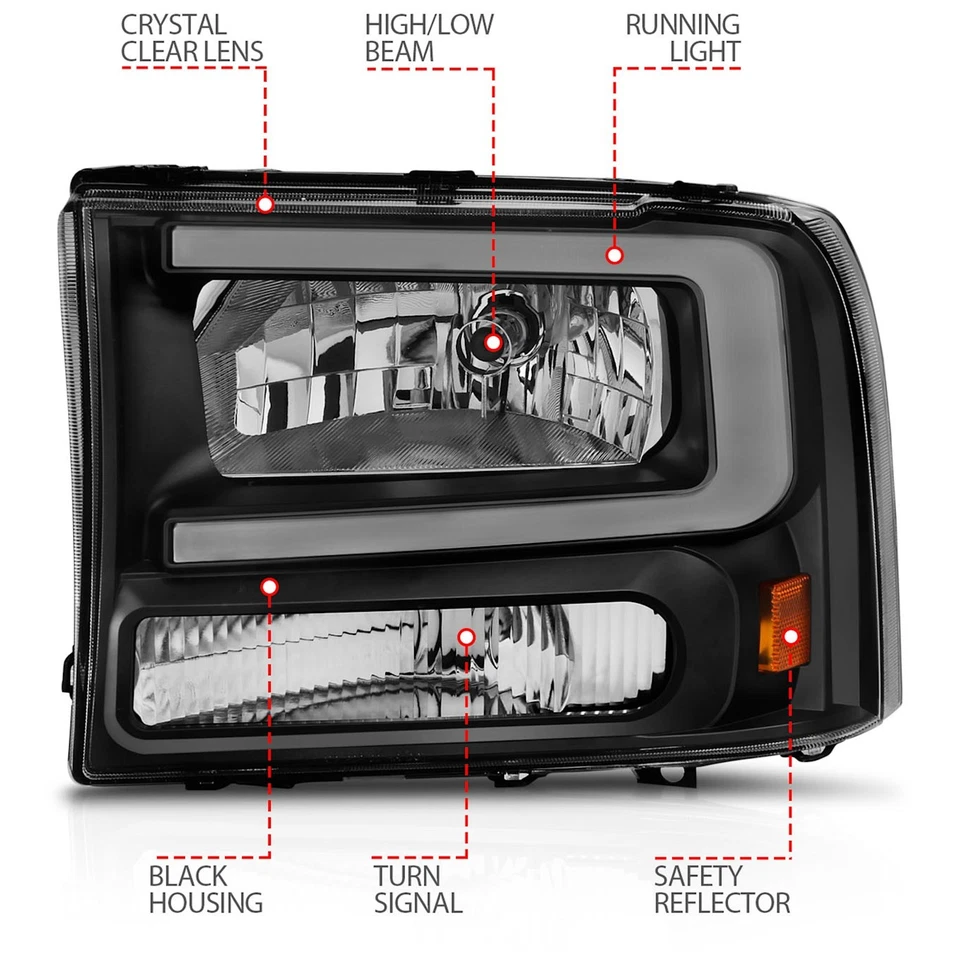 Anzo 111549 Juego de 2 Faros Faros de Conducción Faros Par Izquierdo y Derecho Foto 4 de 4