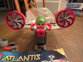 Incomplete LEGO Atlantis Typhoon Turbo Sub 8060 Spare Parts No Minifigs