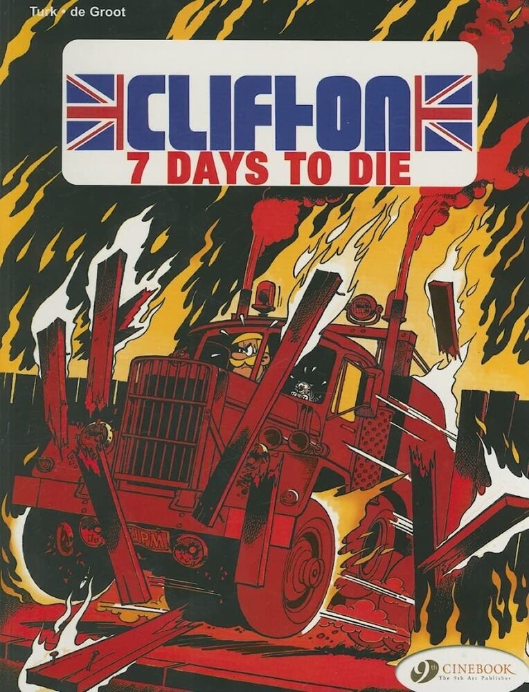 Clifton 3: 7 Days To Die | Turk De Groot Spear Luke | Cinebook Ltd