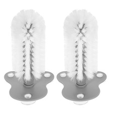 2 Pcs Turtle Cleaning Brush Reptile Accessories Suction Brushes for