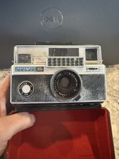 Vintage Kodak Instamatic 804 Camera w Original Hard Case Made in USA Untested