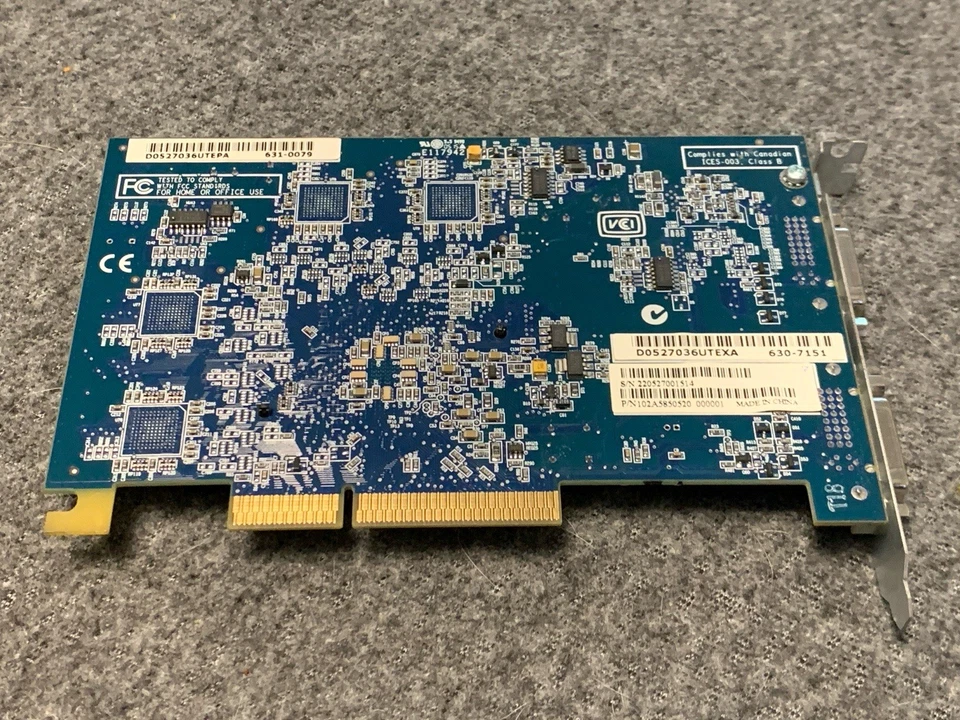 ATI Radeon 9600 109-A58503-20 256MB Graphics Card From Apple Mac G5 - Untested - Image 2 of 3