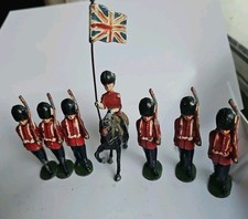 Vtg Rare Britains Scots British Calvary Rigiment Lot Of Seven