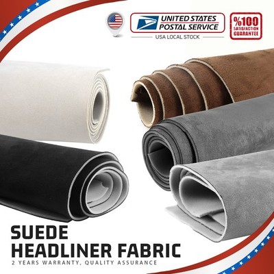 60'' Headliner Fabric Foam Backed Auto Roof Liner Repair Upholstery By the Yard