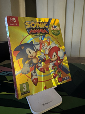 SEGA Sonic Mania Plus Nintendo Switch Artbook Edition - SEALED