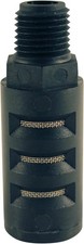 Milton s-1086-14 1/4" Plastic Silencer - 1EA