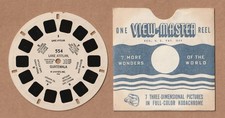 Vintage View-Master reel 554 Lake Atitlan, Guatemala 1946