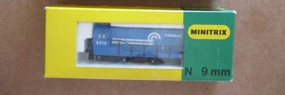 Minitrix N Scale Conrail FM Switcher #0475-032001