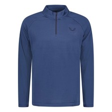 Castore Soft Shell Tech Golf Half Zip Oceana Blue