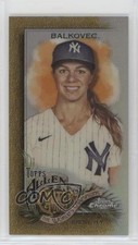 2022 Topps Allen & Ginter Chrome Mini Gold Refractor 41/50 Rachel Balkovec 0vf5