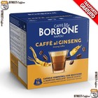 64 Capsule Caffè Borbone Caffè al Ginseng 100% Comp. Nescafè Dolce Gusto*
