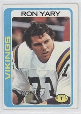 1978 Topps Ron Yary #430 HOF 2u3