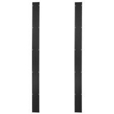 Black Ice 2 Pack 7' 10" Snowmobile Trailer Ski Guides for Friction-Free Loading