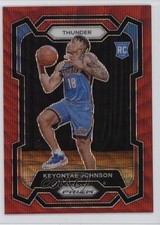 2023-24 Panini Prizm Ruby Wave Prizm Keyontae Johnson #176 1k9t