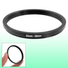 Camera Parts 62mm-58mm Lens Filter Ring Adapter Black