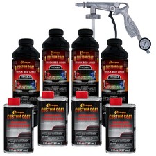 Bed Liner Custom Coat Tintable 4-l Urethane Spray-on Truck Kit Wfree Spray Gun Bed Liner Custom Coat Tintable 4-l Urethane Spray-on Truck Kit Wfree Spray Gun