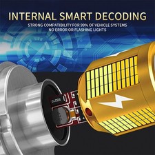 Two Color LED Headlight H4 BA20D for Motorcycles and Electric Vehicles