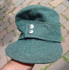 alte  Milit&auml;r M 43  M&uuml;tze Polizei  Ordnungspolizei ohne  Abzeichen