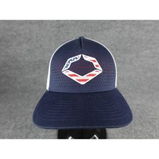 EVOShield Baseball Cap Navy White Mesh Flag L...