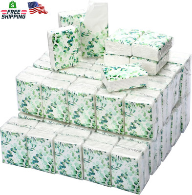 Geyee 100 Pcs Travel Tissue Packs Bulk 1000 Sheet Small Personal Facial Tissues